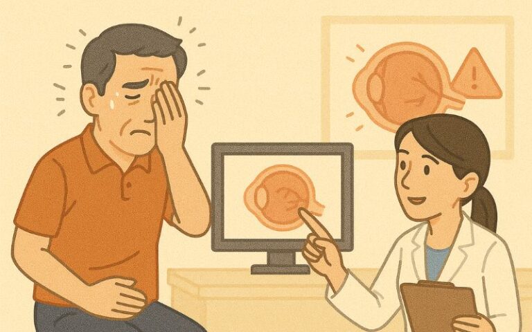 눈앞이 깜빡깜빡? ‘이 증상’ 방치하면 실명까지 갑니다